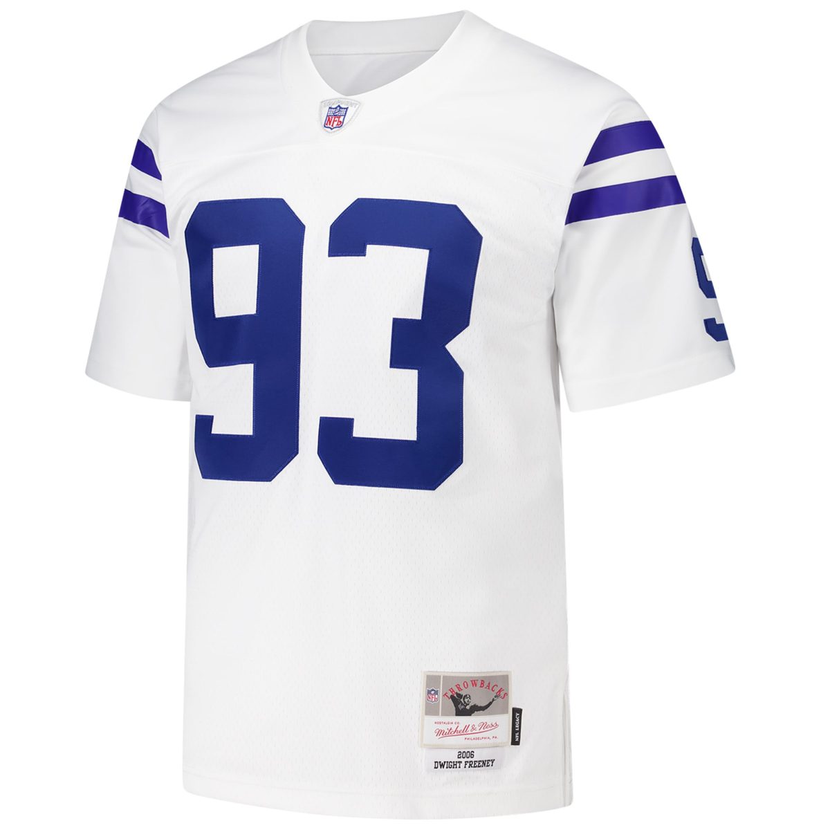 Indianapolis Colts Shop – Discover men8217s mitchell amp ness dwight freeney white indianapolis colts 2006 legacy replica jersey for Every Fan